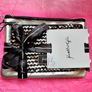 New 2 Pc Vanity Makeup Bags